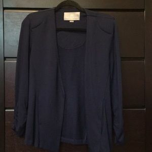 NEW TART Navy Knit Blazer, NEVER WORN